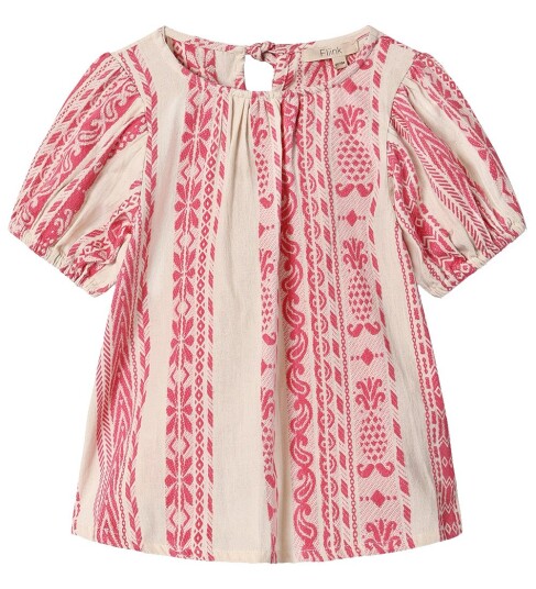 Fliink Addie Ss Blouse Pink 110 Fliink Addie Ss Blouse Pink 110