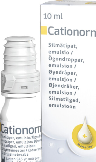 Cationorm Øyedråper 10 ml Cationorm Øyedråper 10 ml