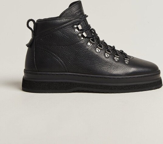 Gant Blistown Shearling Leather Boot Black