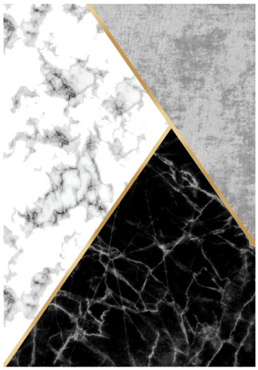 Wilton teppe Savino svart/hvit/grå Størrelse: 200 x 280 cm