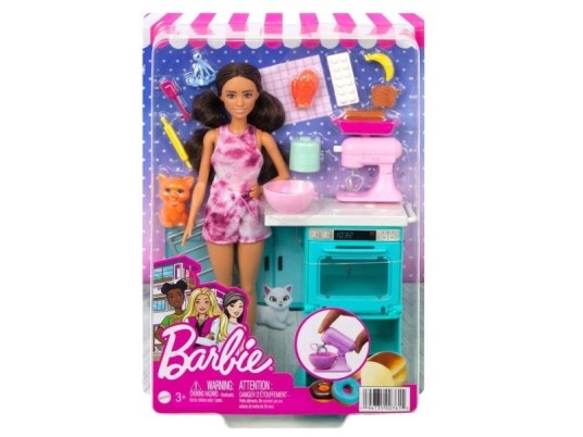 Barbie Doll With Indoor/Outdoor Set (2)