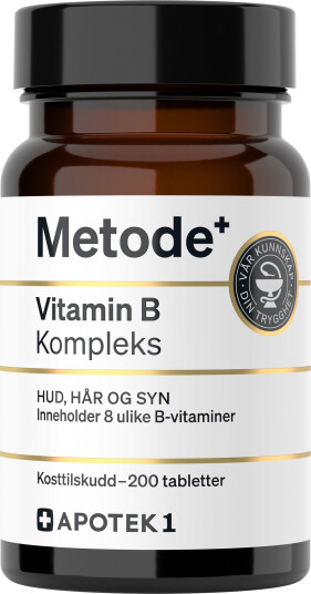 Metode Vitamin B kompleks tabletter 200 stk