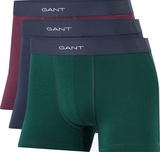Gant Seasonal Waistband Trunk 3 Pack Blå