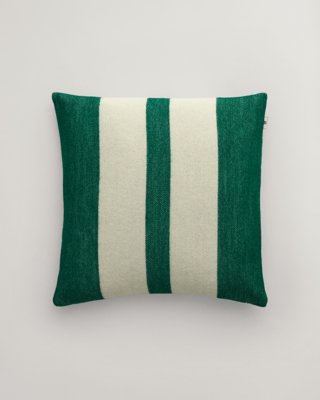 Gant Stripete putetrekk i ull 50x50cm DEEP FOREST 50X50 Gant Stripete putetrekk i ull 50x50cm DEEP FOREST 50X50