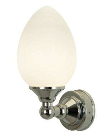 Scan Lamps Baderomslampe luigi krom/hvit