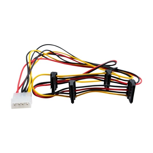 Eletra Molex M 1TO4 Sata F90 55CM strømkabel
