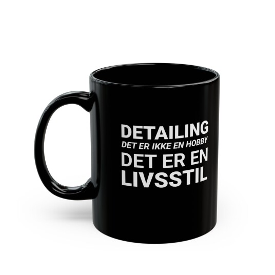 Kaffekopp   Detailing er en livsstil