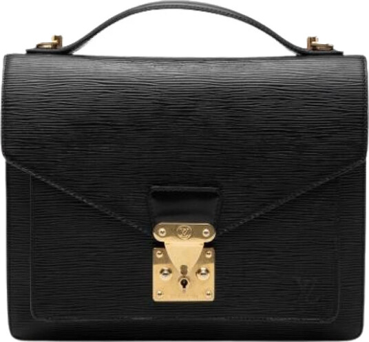 Louis Vuitton Vintage Dame Svart Louis Vuitton Vintage Dame Svart