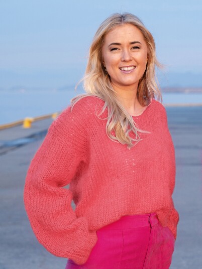AMANDA genser korall AMANDA genser korall