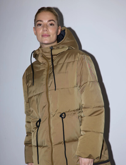 Rethinkit Studios Puffer Jacket Shelter - Beige - L/XL Rethinkit Studios Puffer Jacket Shelter - Beige - L/XL