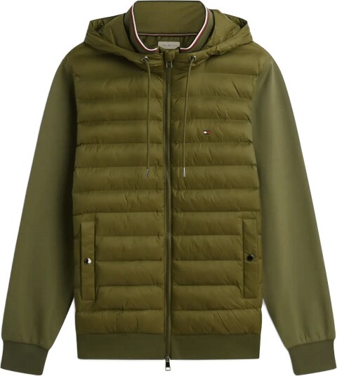 Tommy Hilfiger Mix Media Rwb Reg Hooded Zt Khaki green XL