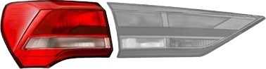 VAN WEZEL 0372921U Baklykt