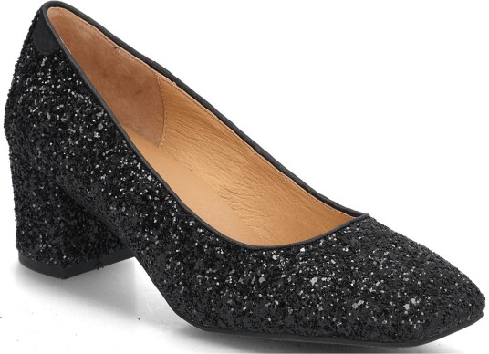 WODEN Marie Low Glitter BLACK 42