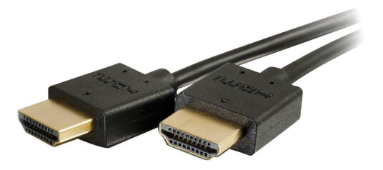 C2G 3ft 4K HDMI Cable - Ultra Flexible Cable with Low Profile Connectors - HDMI-kabel - 91.4 cm