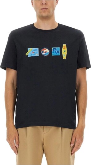 PS By Paul Smith Herre Topper Blå M,
