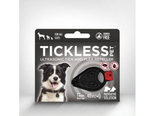 Tickless Flåttjager Dyr   Sort