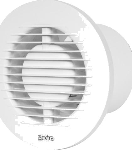 Europlast Baderomsvifte E EXTRA EA125HT Timer/Fuktstyring 16W 230V Hvit