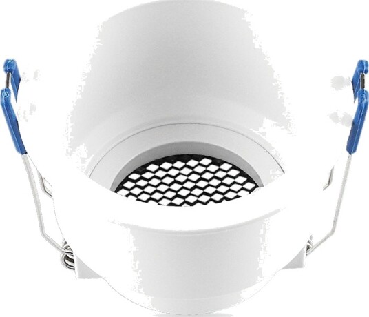 V Tac GU10 innfellingsspot   Rund hvit aluminium honeycomb anti glare IP20 Hull: Ø8 cm Mål: Ø9 cm