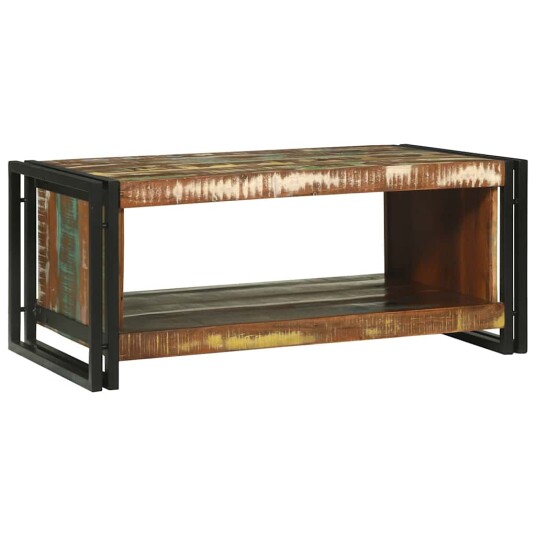 Kaffebord 90x50x38 cm Massivt Tre Gjenbrukt