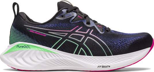 Asics Gel Cumulus 25 Wmns Løpesko 001 Black/Pink Rave 39
