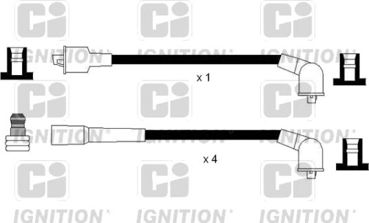 Tennplugg kabelsett QUINTON HAZELL XC1144