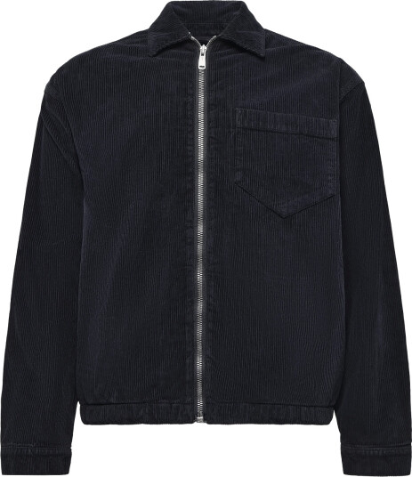7 For All Mankind Zip Overshirt Navy - Navy - S