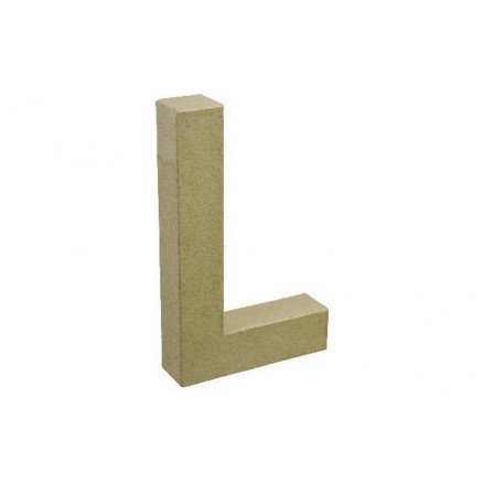 Diverse Pappbokstav L 20x11,5cm 1 stk