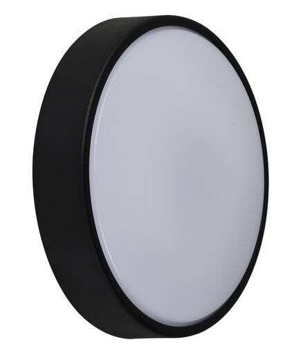 Nordlux - Oliver Round Utendørs Vegglampe Black Nordlux
