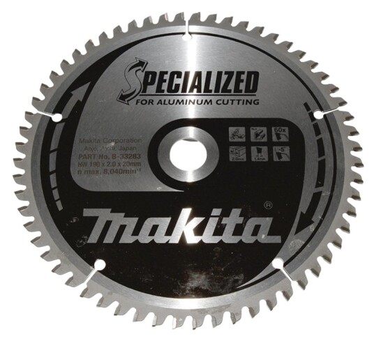 Makita Sirkelsagblad 190x20x60t B-33283