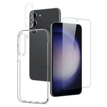 Northjo 3-i-1 Samsung Galaxy S23 5G Beskyttelsessett Northjo 3-i-1 Samsung Galaxy S23 5G Beskyttelsessett