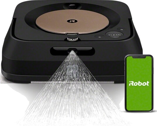 Irobot Braava Jet M6 Robotgulvvasker  Sort