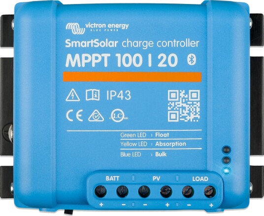 Victron SmartSolar MPPT 100/20 Solcelleregulator