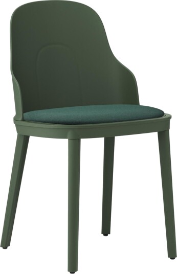 Normann Copenhagen Allez Spisestuestol Lerret Trukket Grønn