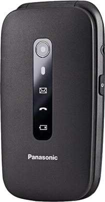 Panasonic KX-TU550 4G Funksjonstelefon med MicroSD og LCD 2.8" Svart