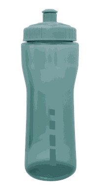 Fitness Bottle 0,6L drikkeflaske Grønn 0,6L