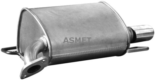 ASMET 17.002 Bakre eksospotte
