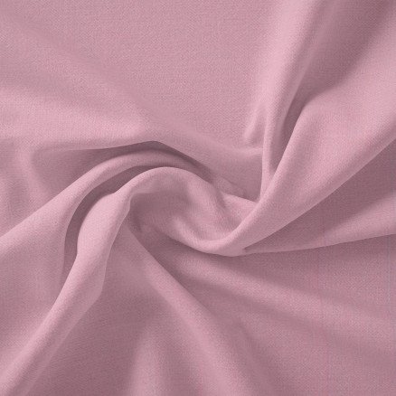 Stoffabrics Swan Solid Bomullslerret Stoff 150cm 552 Dus lys lilla 50cm
