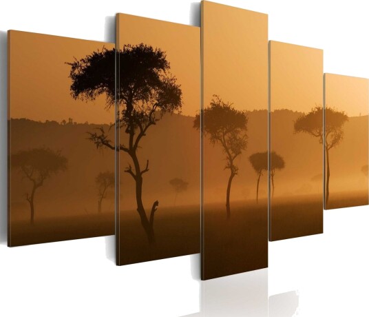 Bilde Fog Over A Savannah 200x100 Artgeist sp. z o. o.