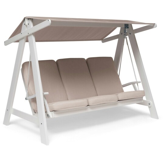Hillerstorp Hillerstorp Aspö Hengekøye med Pute Hvit/Beige Hillerstorp Hillerstorp Aspö Hengekøye med Pute Hvit/Beige
