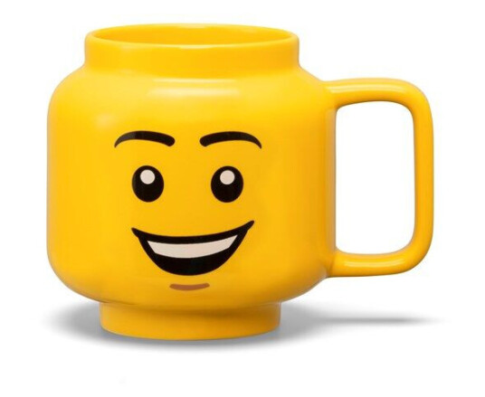LEGO Ceramic Mug Large Happy Boy 530 ml LEGO Ceramic Mug Large Happy Boy 530 ml