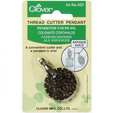 Clover Trådkutter 3 cm Antikk Gull