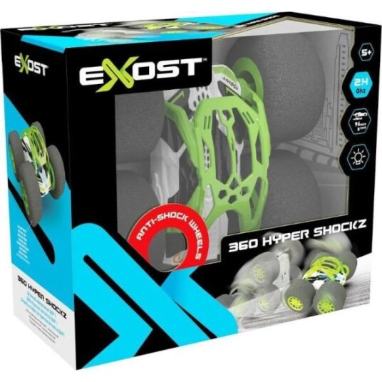 Exost 360 Hyper Shockz RC bil 2,4 GHz Skumdekk LED lys