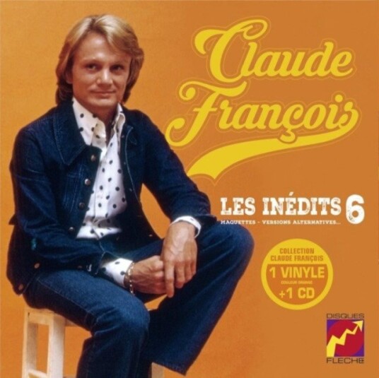Claude Francois Les Inedits Vol 06 Orange Vinyl