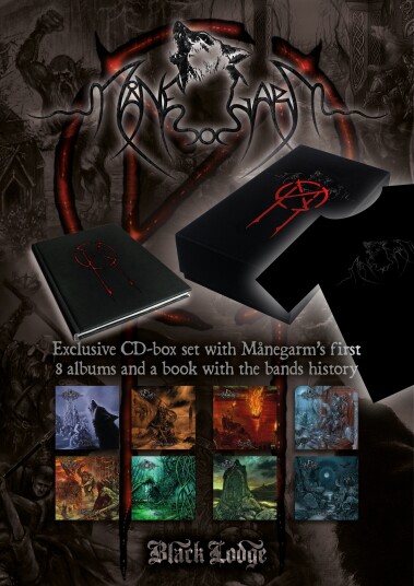 Månegarm Månegarm Boxset + Bok + TShirt Medium CD