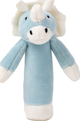Teddykompaniet Diinglisar, Rattle, Dino, Teal - Blue - 14 CM Teddykompaniet Diinglisar, Rattle, Dino, Teal - Blue - 14 CM