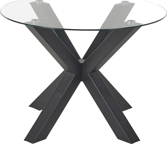 Kerrobert Spisebord 100 cm - Svart