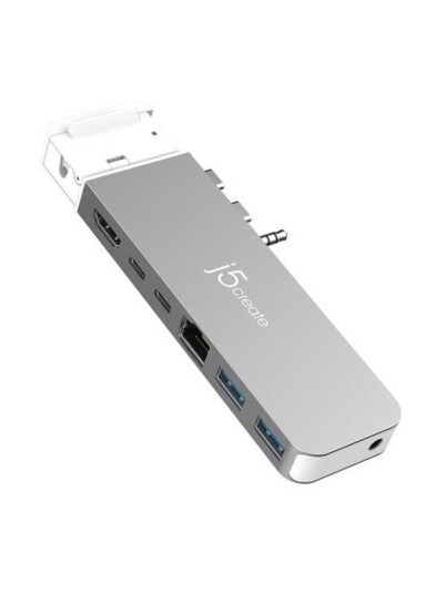 j5create JCD395 - docking station - USB4 x 2 - HDMI USB4 - GigE