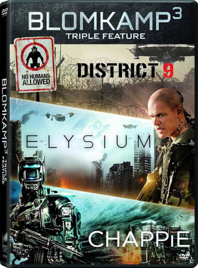 Chappie / District 9 / Elysium DVD