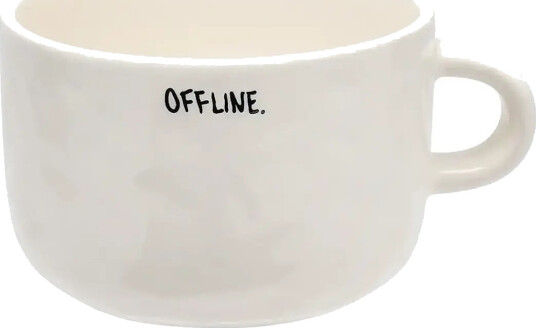 Anna + Nina Offline Cappuccino Mug - Cream - 355 ML