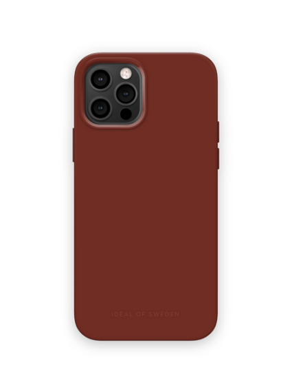 iDeal Of Sweden iPhone 12 / 12 Pro Silikon Deksel - Dark Amber
